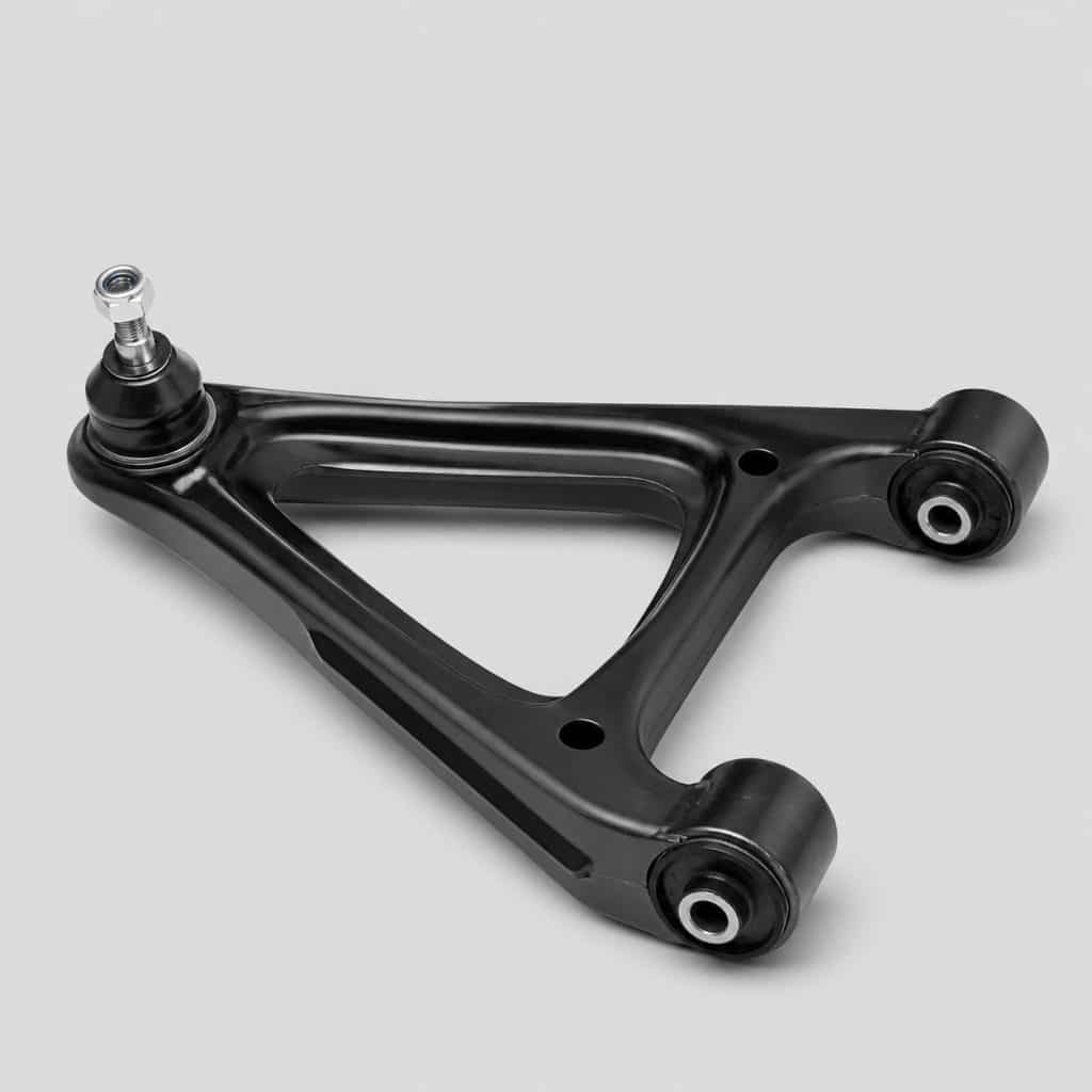 Triangle de suspension avant renforcé sur fond clair
